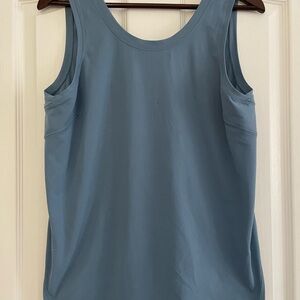 Lululemon Athletica Blue Fitted Tank Top